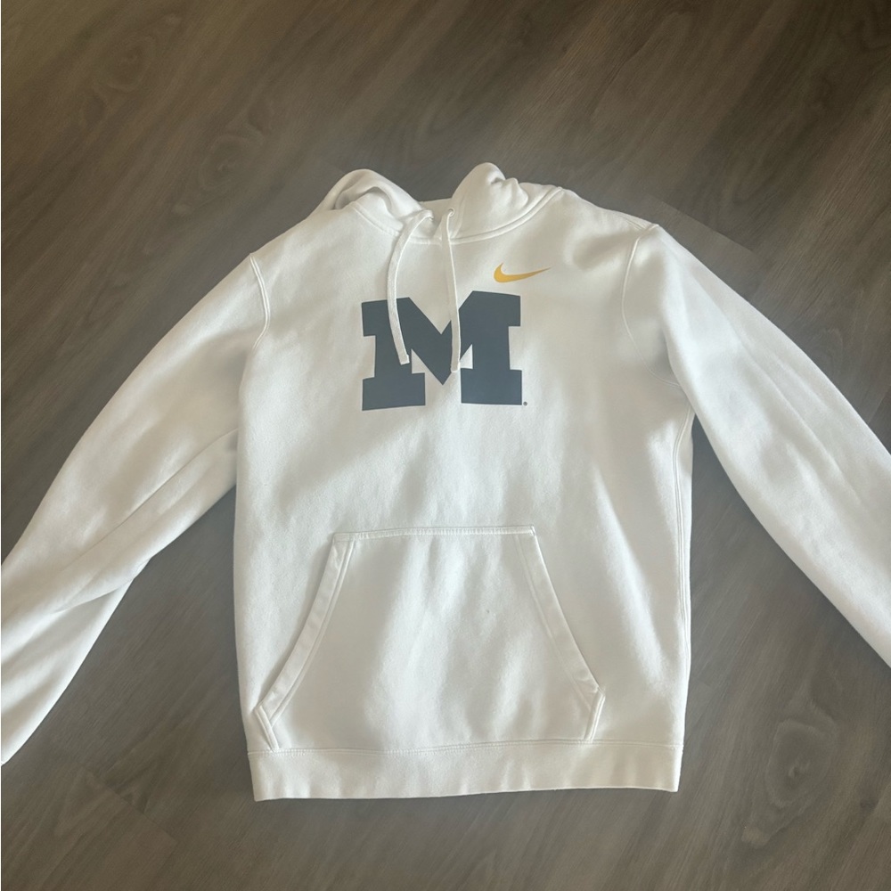 white michigan nike hoodie